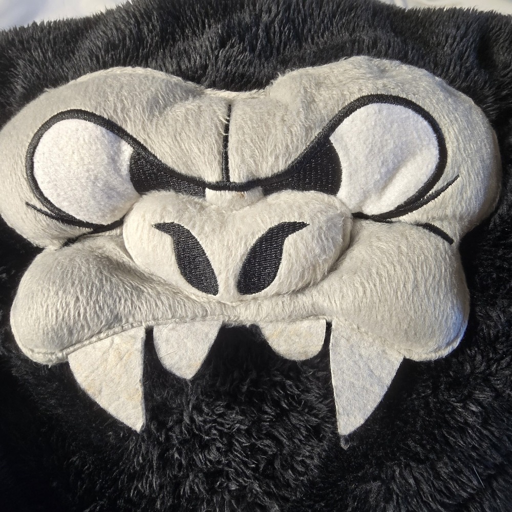 Gorilla One Piece Costume Union Suit Faux Fur Hooded Adult XL Worn 1 Time - Picture 8 of 8